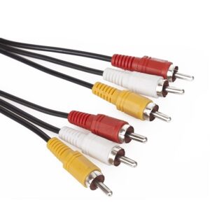 Cable 3RCA / 3RCA 1.8m Vcom