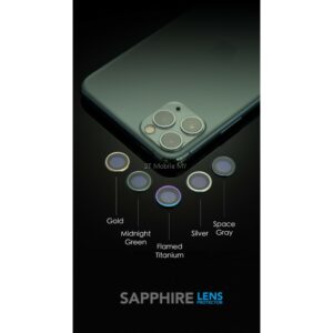 Camera Protection Optique Sapphire iPhone 11 Pro / 11 Pro MAX 3pcs