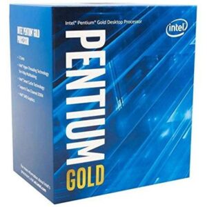 Processeur Intel Pentium Gold G6400 Dual-Core Comet Lake Processor 4.0GHz 8GT/s 4MB LGA 1200