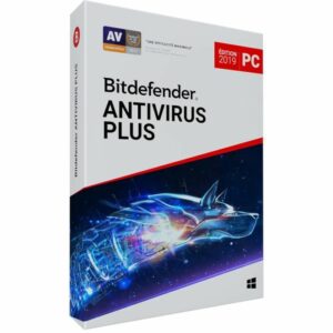 Logiciel Bitdefender Antivirus Plus 2019 1 an/1p internet