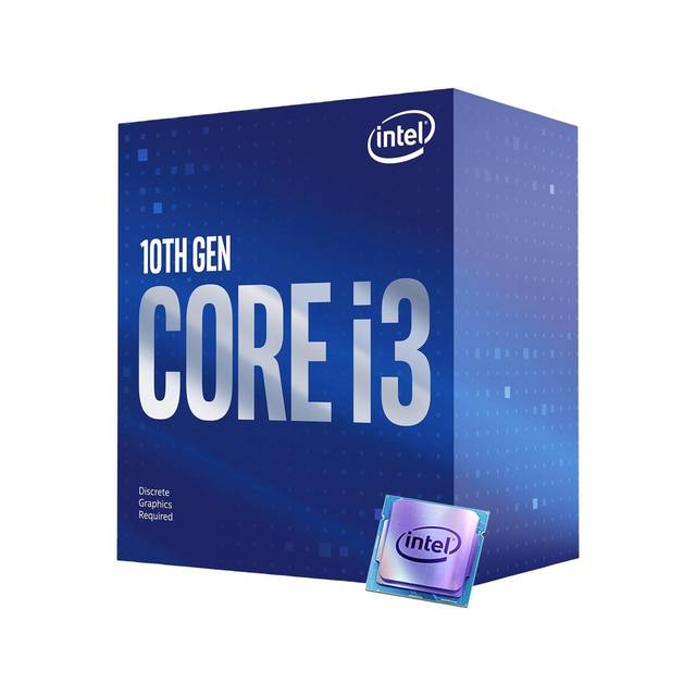 Processeur Intel Core i3-10100F 4-Core Comet Lake Processor 3.6GHz 8GT/s 6MB LGA 1200