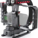 Zeadio Video Action Handheld Stabilizer with Smartphone Video Rig for All Camera Action Camera Camcorder and Smartphones