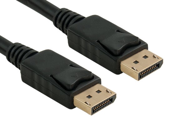 Cable Display Port 3M M/M 1.2V Black total bandwidth:21.6GBps/4K 60Hz/1080P 60Hz