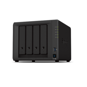 Serveur NAS Synology Disk Station DS420+ - NAS server - 4 bays - RAID 0, 1, 5, 6, 10, JBOD - RAM 2 GB - Gigabit Ethernet - iSCSI support