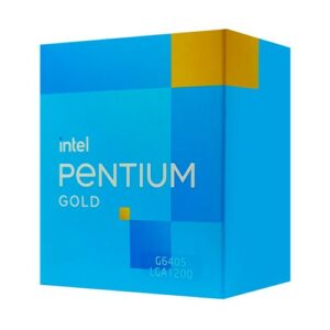 Processeur Intel Pentium Gold G6405 - 4.1 GHz - 2 cores - 4 threads - 4 MB cache - LGA1200 Socket - Box