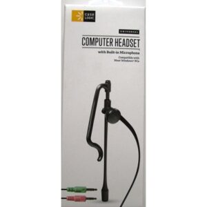 Casque COMPUTER EARBUD W/BOOM MIC-BK