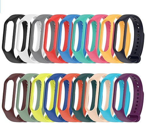Bracelet Compatible with Xiaomi Mi Band 7/6 / 5 and Amazfit Band 5, Bands for Xiaomi Mi Band 7 Bracelet Wristbands