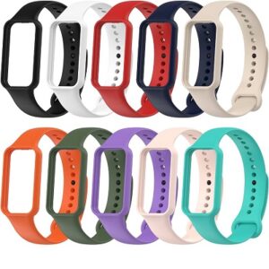 Bracelet Amazfit Band 7 Women Men, Replacement Silicone Wristbands for Amazfit Band 7 Fitness & Health Tracker