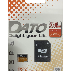 Memoire SD Micro 256G SDXC U3 A2 V30 100/40MB/s Avec Adaptateur