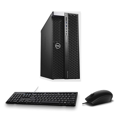 Ordi Dell Precision T5820 TOWER WORKSTATION Xeon W-2225 1TB+512GB SSD 64GB WIN11 Pro NVIDIA® T1000 4096MB Keyboard Mouse
