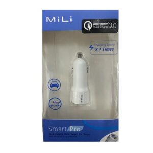 Chargeur Voiture MiLi Smart Pro, QC Fast Car Charger