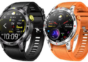Montre GPS GX18Pro BT Calling GPS+Beidou+Glonass+Galileo - Compass With Extra strap - AMOLED Screen Waterpoof level: IP68