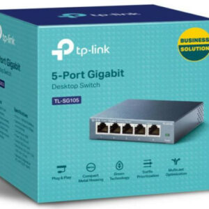 SWITCH 5-Port Metal Gigabit- 5 x 10/100/1000
