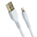 Cable USB A to Lightning Silicone 2m Data+Charging
