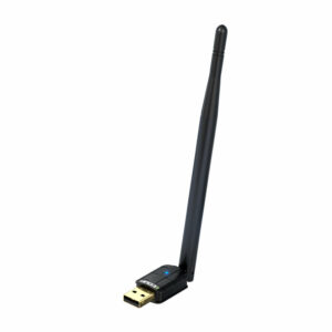 Clé USB WiFi 6 de 300 M sans pilote avec antenne haute gain de 5dBi adaptateur LAN pour ordinateur PC