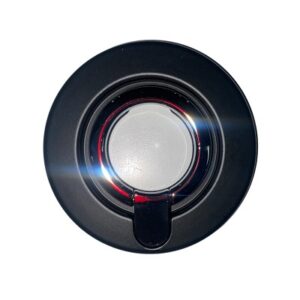 Support d'anneau de téléphone magnétique Rond Noir A478