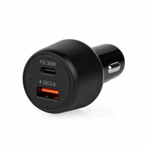 Chargeur USB Voiture Fast Charge QC18W+PD30W 48W