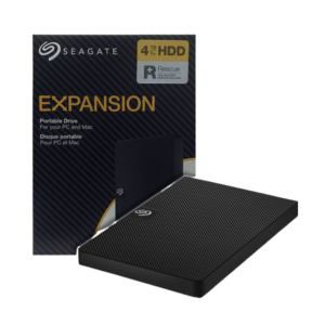 Disque Dur Externe Seagate Expansion 4TB Portable - Black