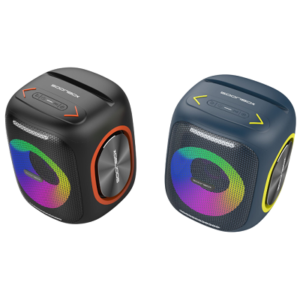 Haut Parleur Soonbox S6600 avec 2 Micros Output: 40W Bluetooth, TF card, USB, AUX, TWS.