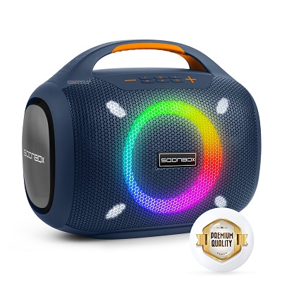 Haut Parleur Soonbox S6300 Output:80W Bluetooth, TF card, USB, AUX, TWS.