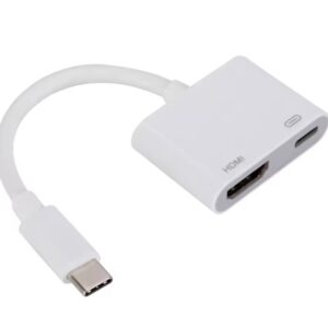 Cable Adaptateur Type C to HDMI + C connecteur