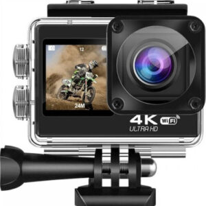 Camera Sport ActionCamera HD 4K avec télécommande (MSD64G)