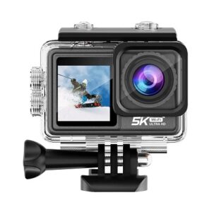 Camera Sport ActionCamera Touch Screen 5K Full HD anti vibration (MSD128G)