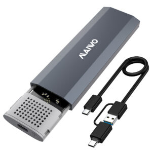 Boitier Disque Dur MAIWO K1690P Aluminum USB3.2 Type-C Tool free Enclosure for M.2 PCIe NVMe SSD